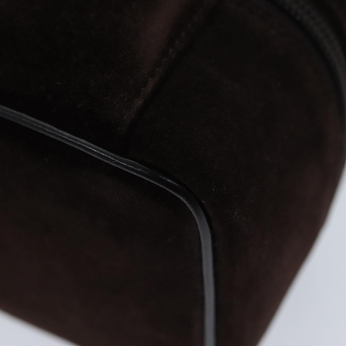 GUCCI Vanity Pouch Suede Brown 032 1705 0141 ep4143