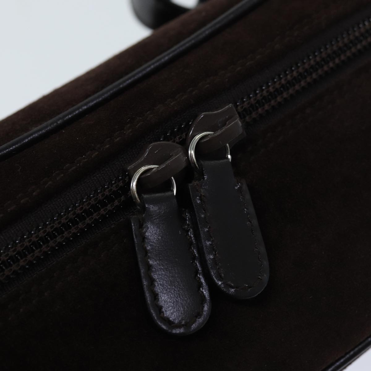 GUCCI Vanity Pouch Suede Brown 032 1705 0141 ep4143