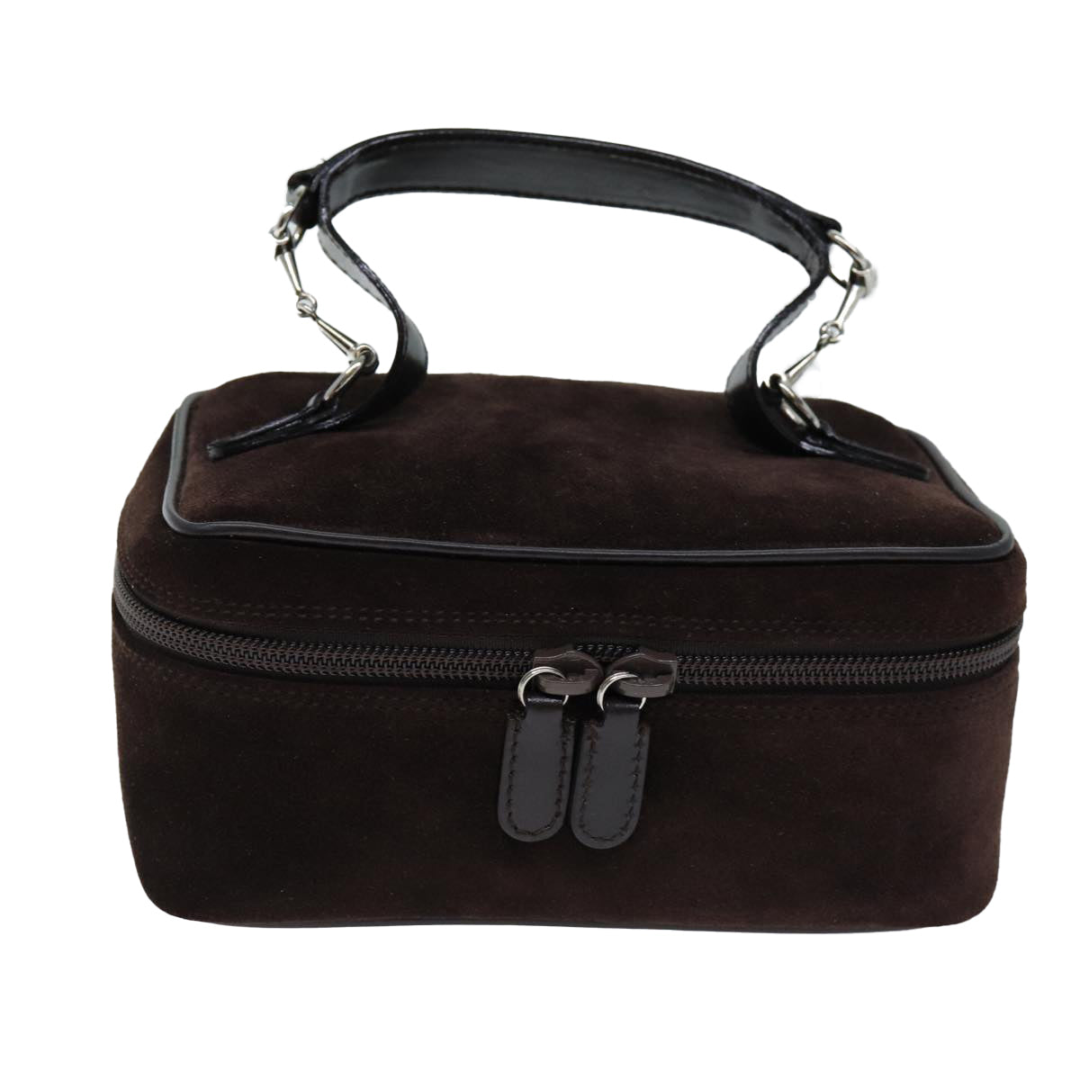 GUCCI Vanity Pouch Suede Brown 032 1705 0141 ep4143