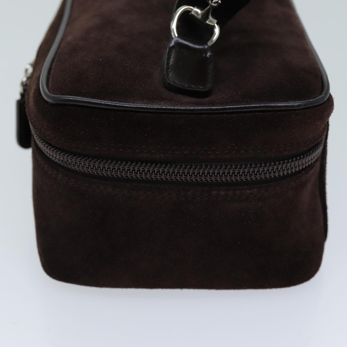 GUCCI Vanity Pouch Suede Brown 032 1705 0141 ep4143