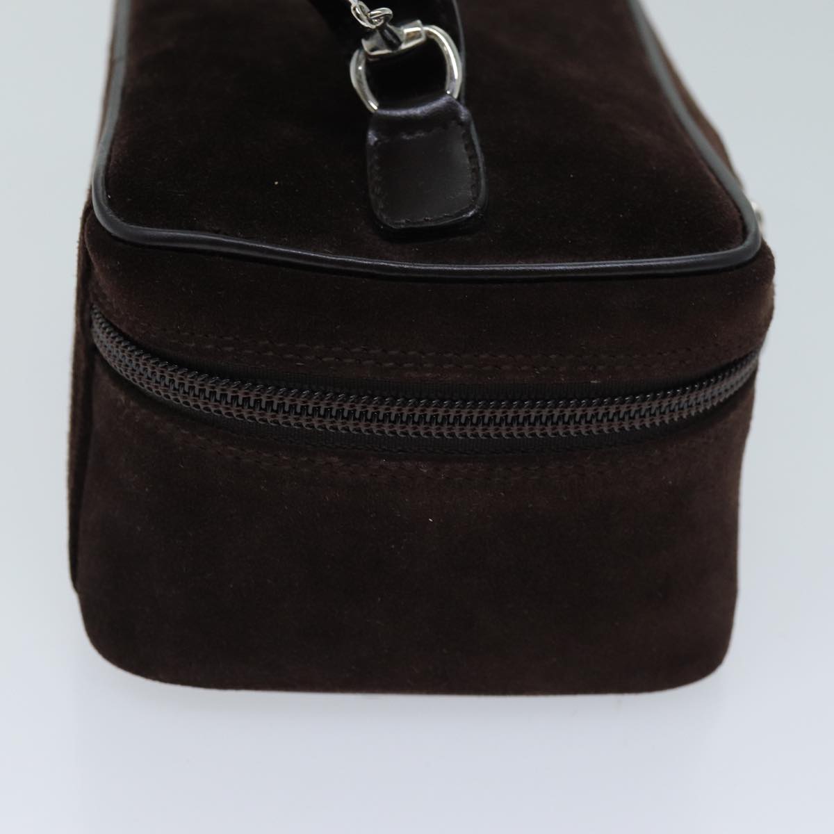 GUCCI Vanity Pouch Suede Brown 032 1705 0141 ep4143