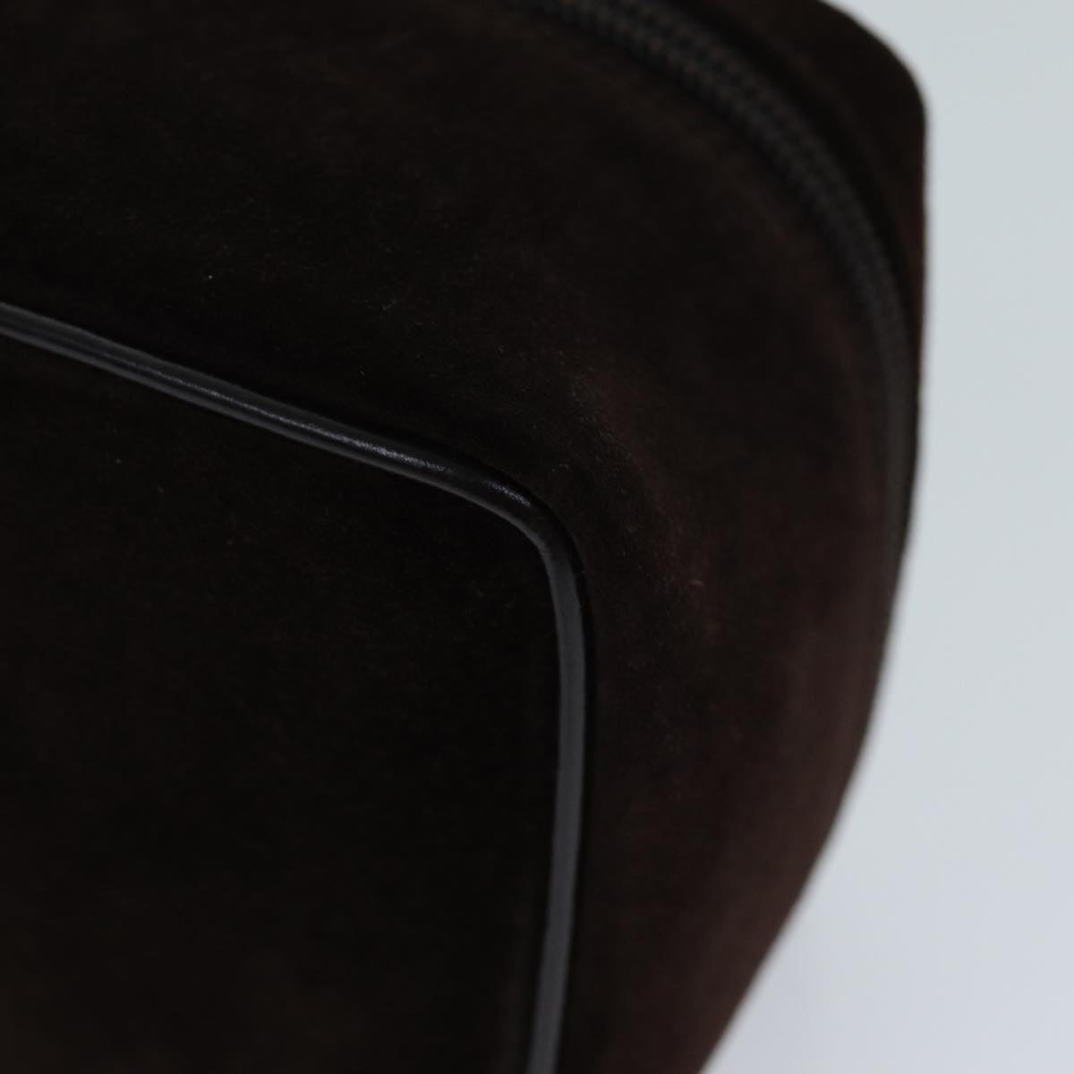 GUCCI Vanity Pouch Suede Brown 032 1705 0141 ep4143
