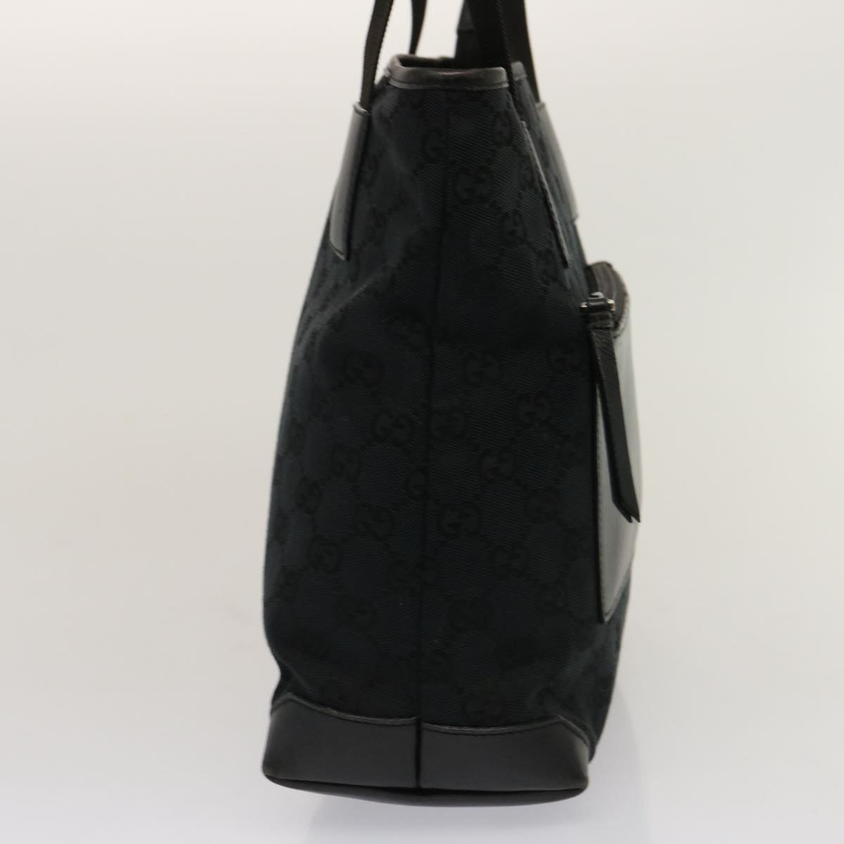 GUCCI GG Canvas Hand Bag Black 019 0402 ep4158
