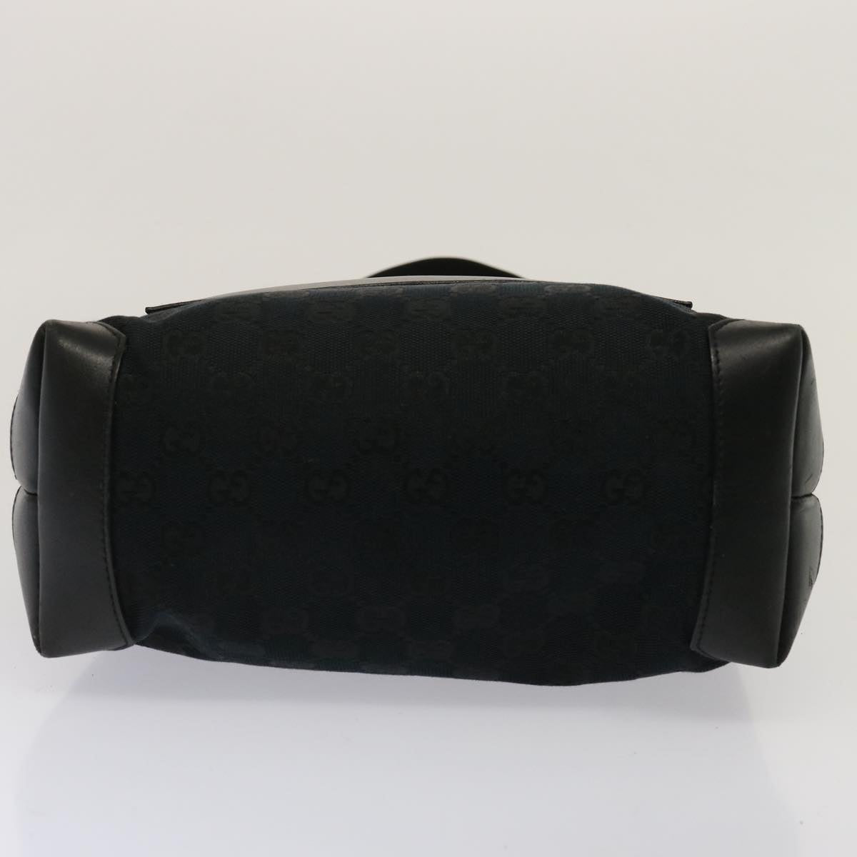 GUCCI GG Canvas Hand Bag Black 019 0402 ep4158