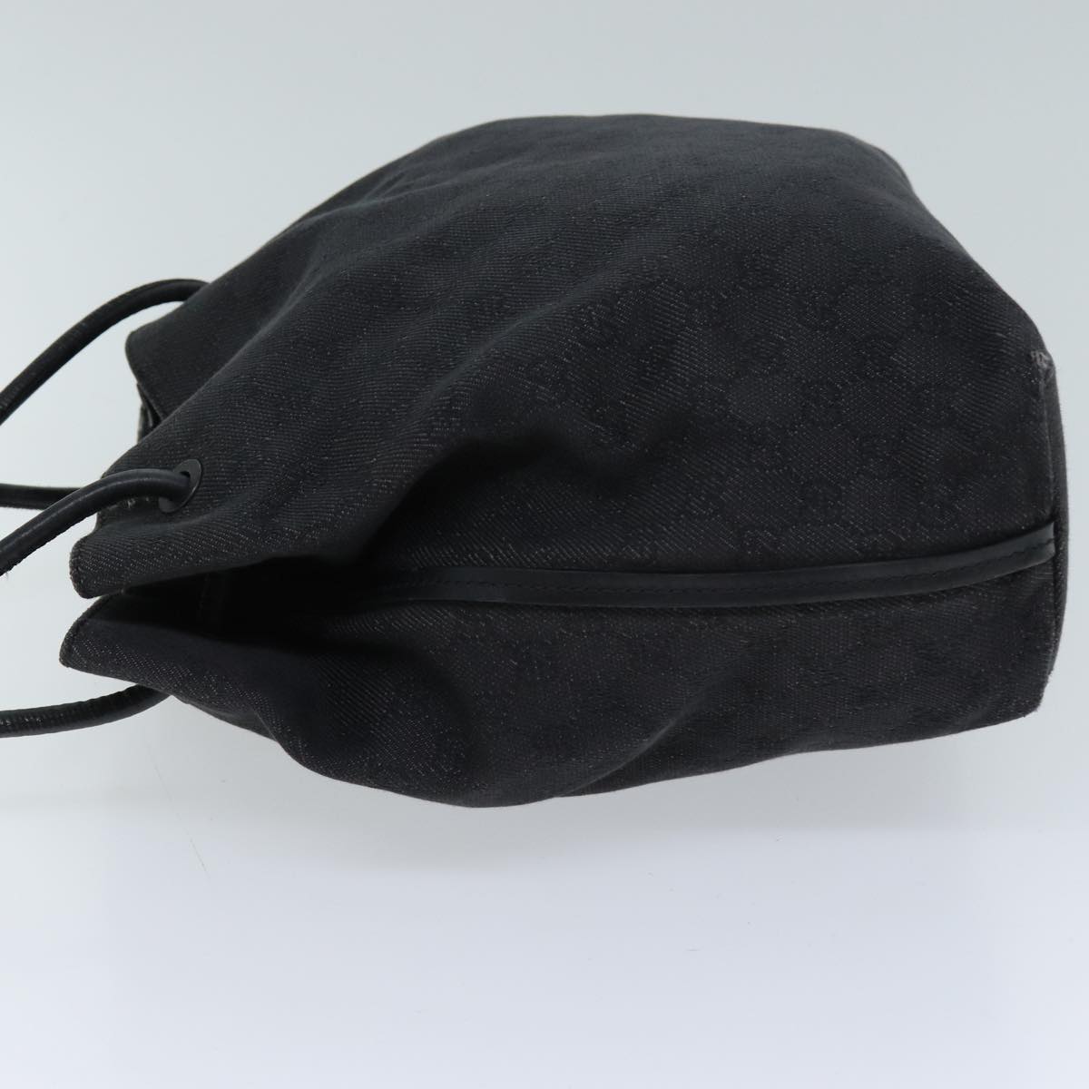 GUCCI GG Canvas Shoulder Bag Black 101341 ep4176