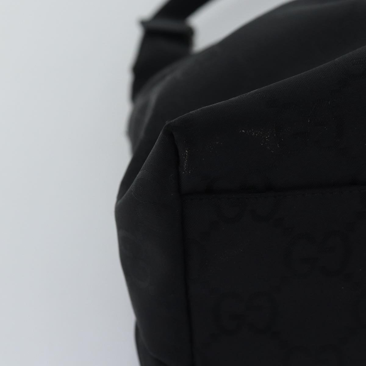 GUCCI GG Canvas Shoulder Bag Black 001 3380 ep4182
