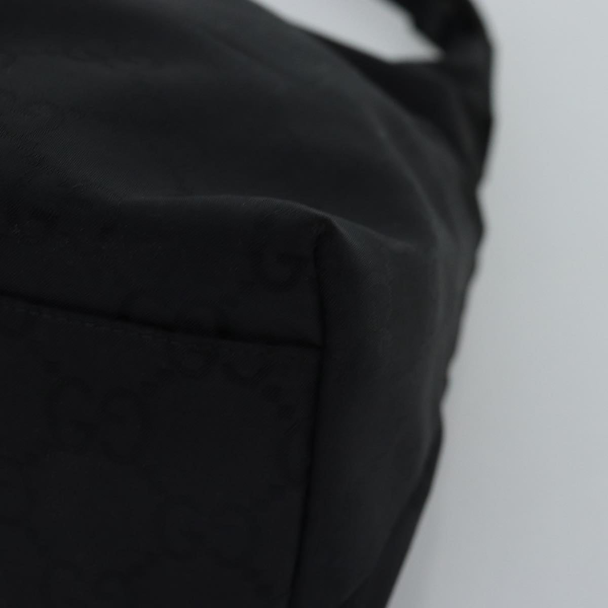 GUCCI GG Canvas Shoulder Bag Black 001 3380 ep4182