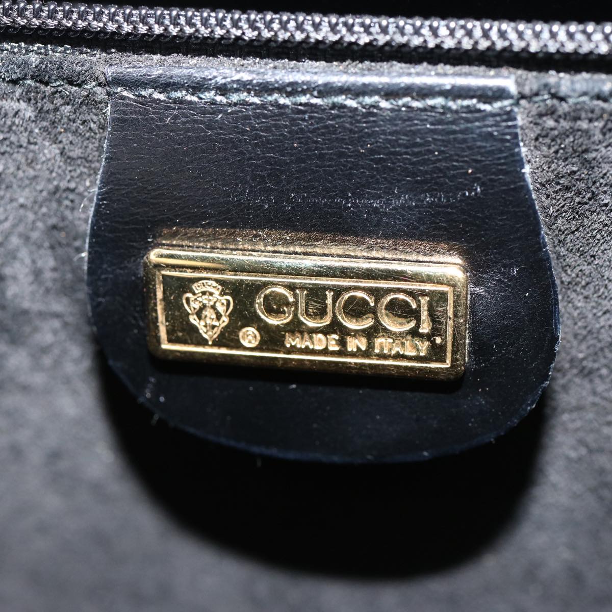GUCCI Shoulder Bag Leather Black 001 406 0929 ep4190