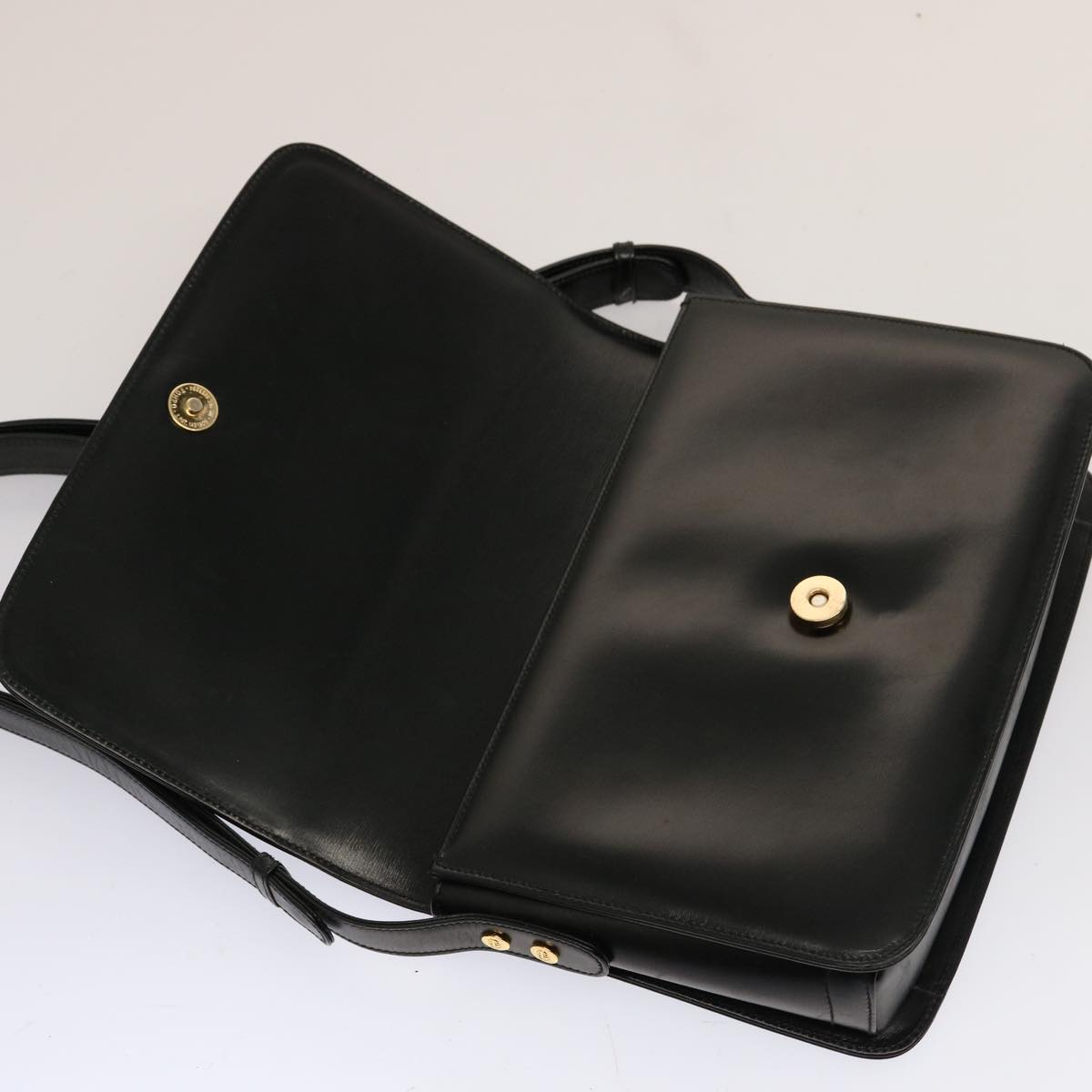 GUCCI Shoulder Bag Leather Black 001 406 0929 ep4190