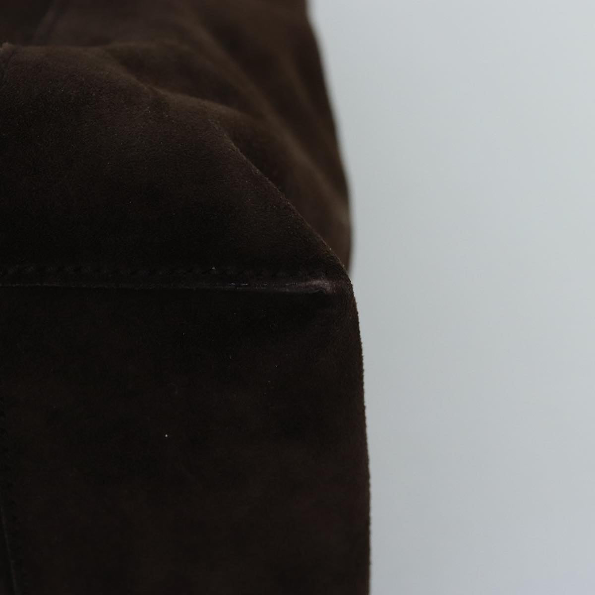GUCCI Shoulder Bag Suede Brown 101292 ep4195