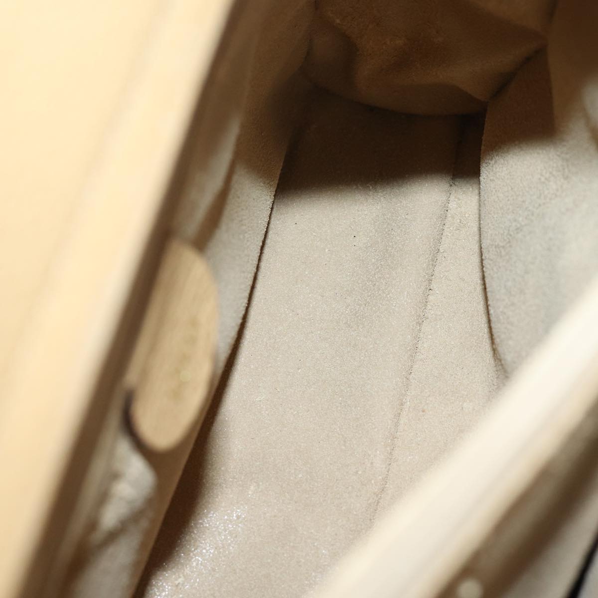 GUCCI Bamboo Hand Bag Suede Leather Beige 002 1186 0260 ep4206