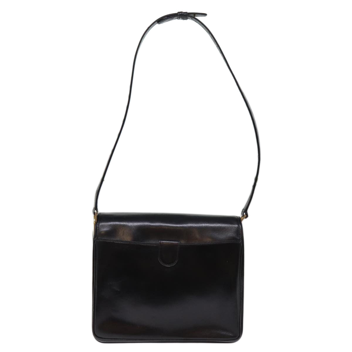 GUCCI Shoulder Bag Leather Black ep4218