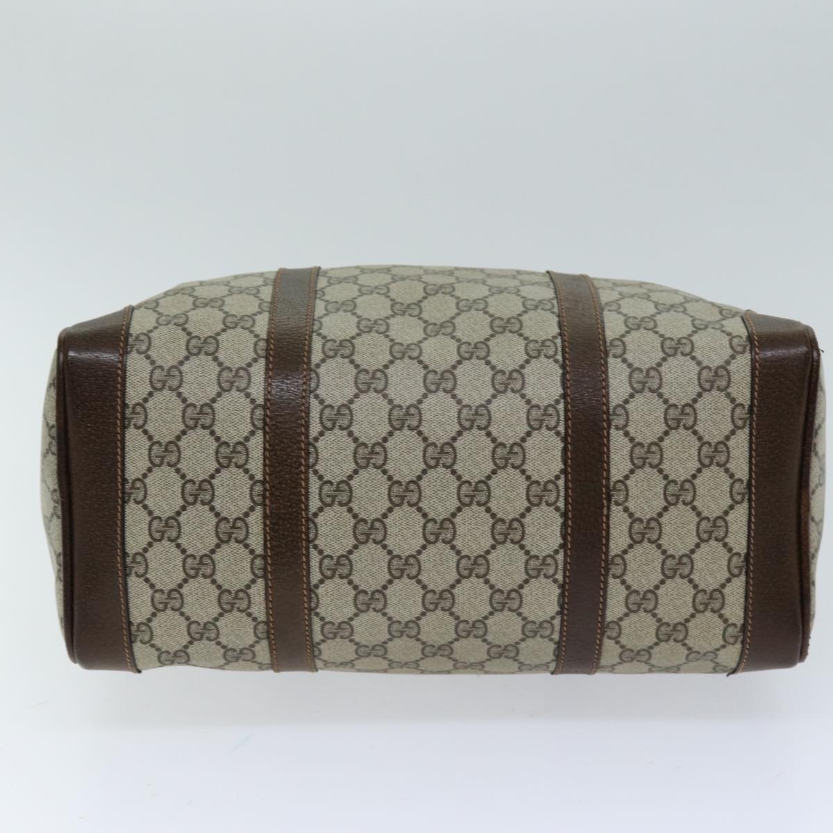 GUCCI GG Supreme Boston Bag PVC Beige ep4225