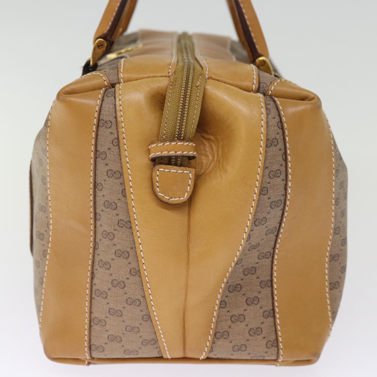 GUCCI Micro GG Supreme Boston Bag PVC Beige 002 25 2112 ep4263