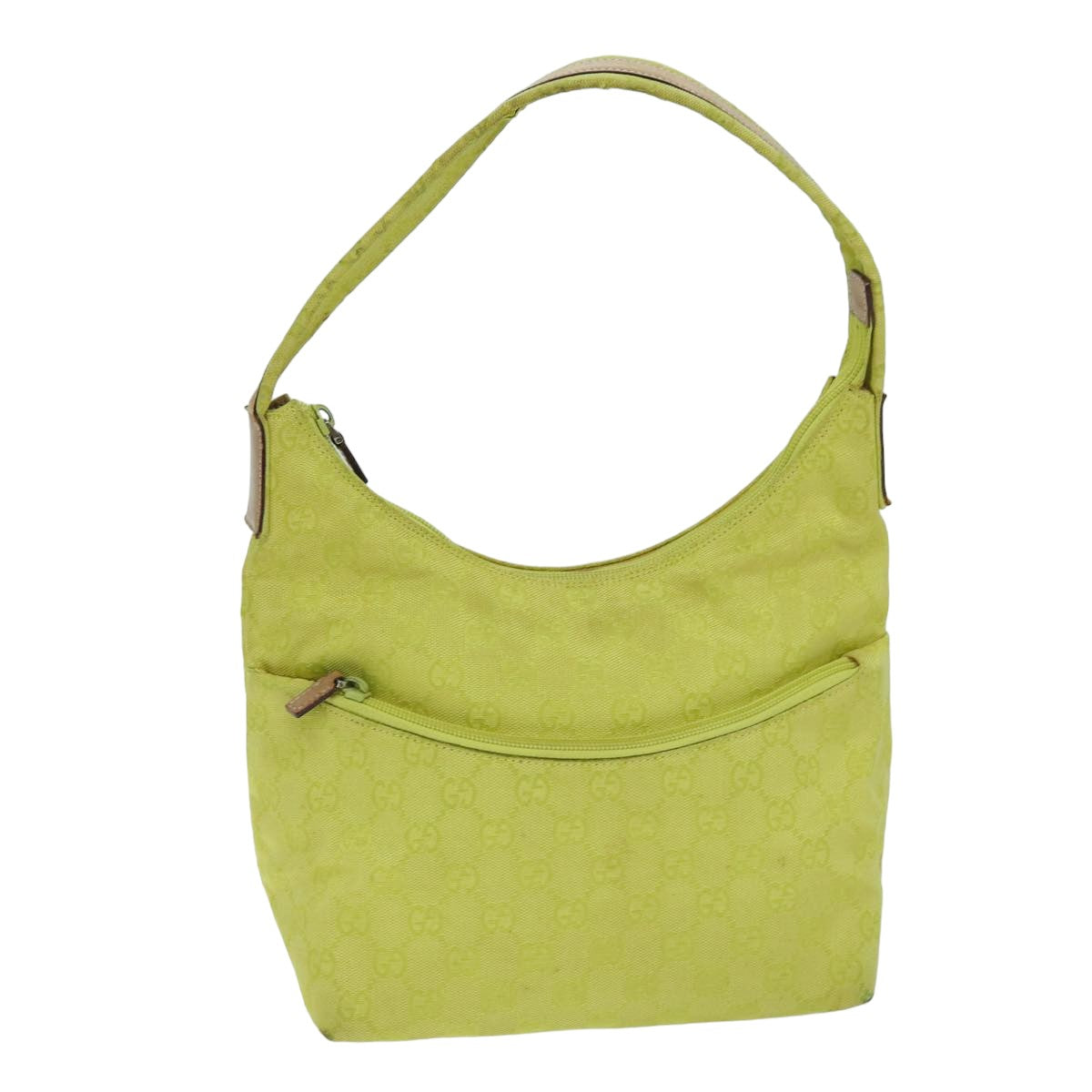 GUCCI GG Canvas Shoulder Bag Yellow 001 3386 1705 ep4269
