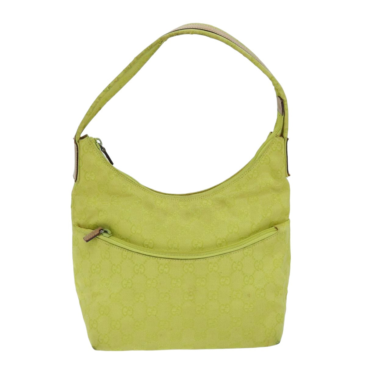 GUCCI GG Canvas Shoulder Bag Yellow 001 3386 1705 ep4269