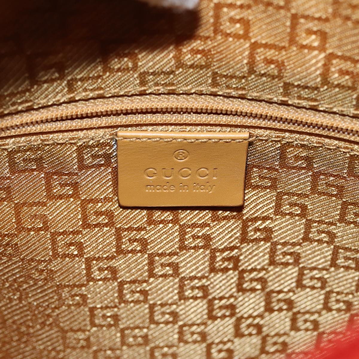 GUCCI Shoulder Bag Suede Orange 001 3386 001013 ep4272