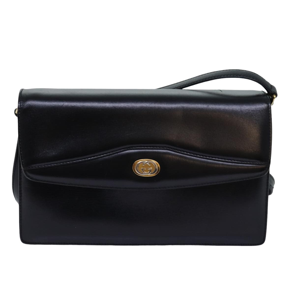 GUCCI Shoulder Bag Leather Black 004 406 0105 ep4275