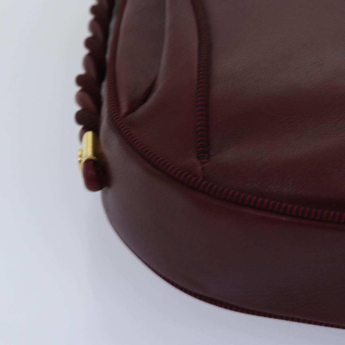 GUCCI Shoulder Bag Leather Red ep4297