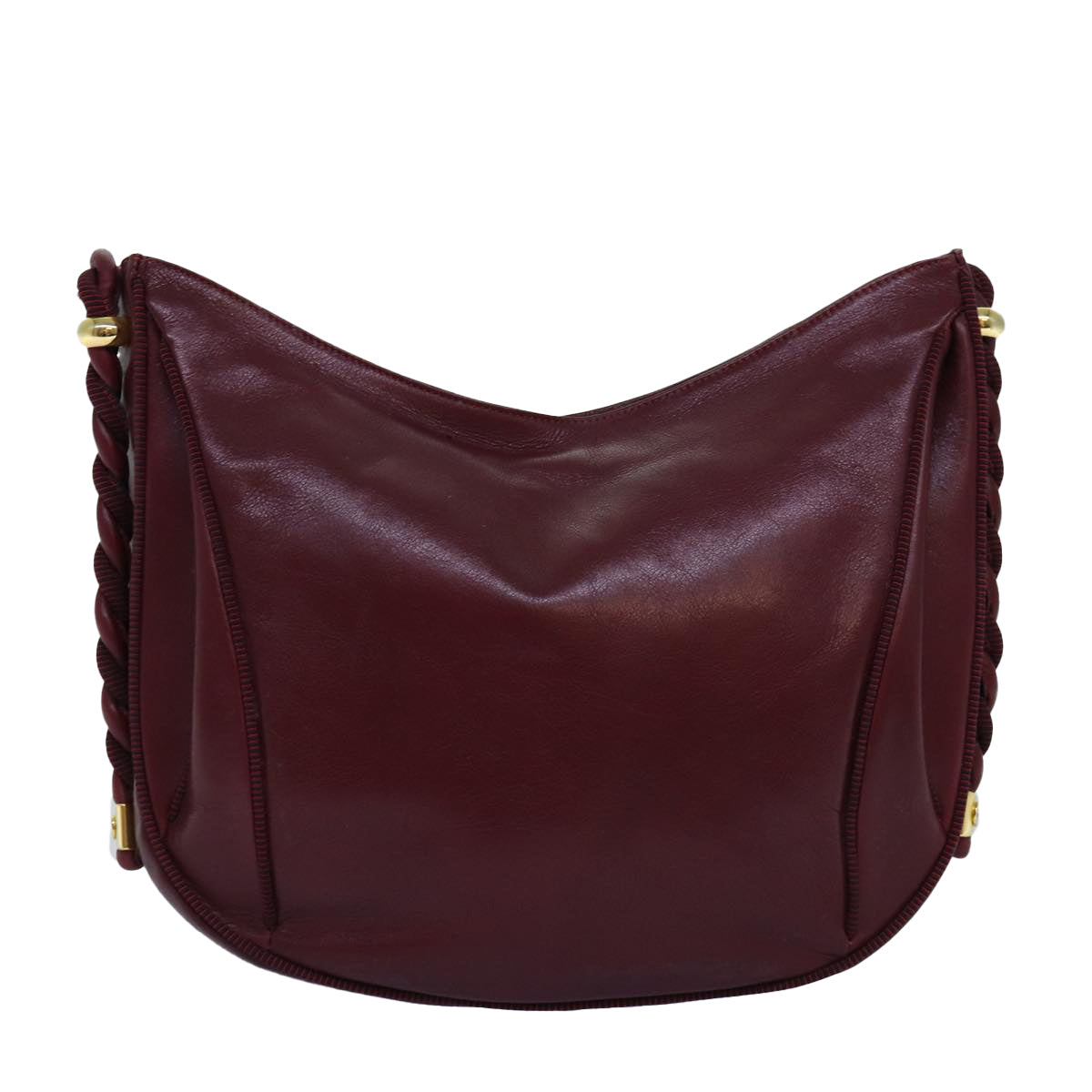 GUCCI Shoulder Bag Leather Red ep4297
