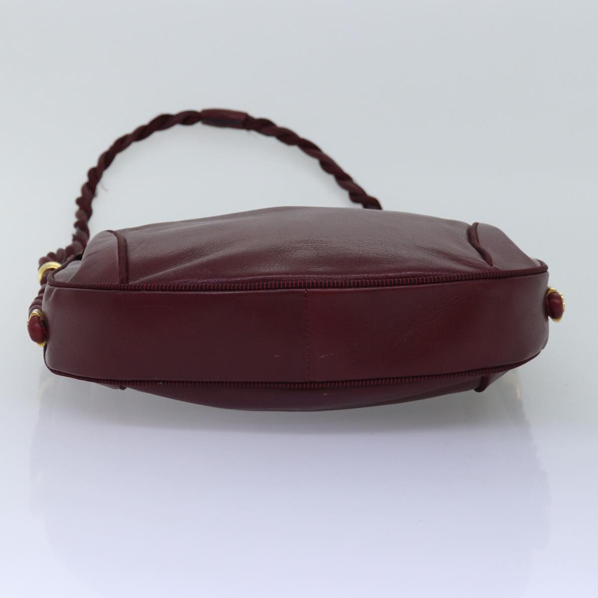 GUCCI Shoulder Bag Leather Red ep4297