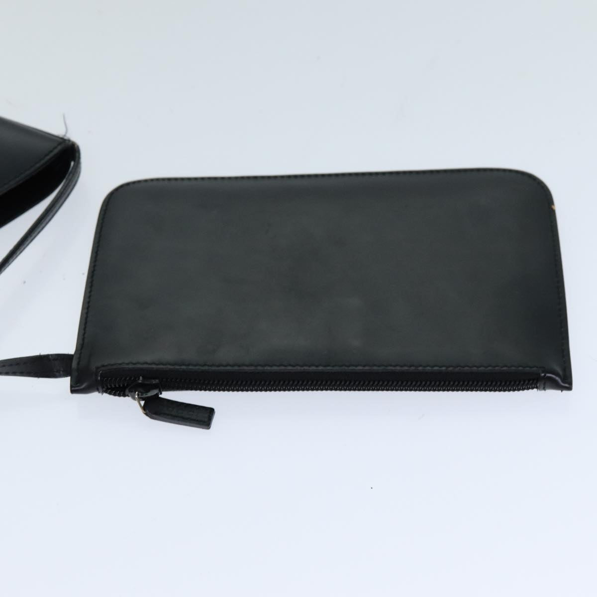 GUCCI Shoulder Bag Leather Black 001 1942 ep4306