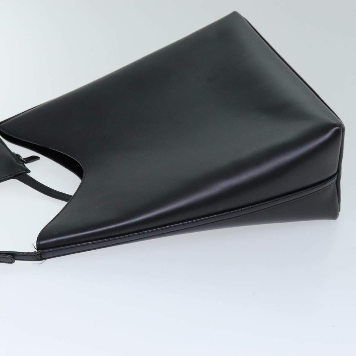 GUCCI Shoulder Bag Leather Black 001 1942 ep4306