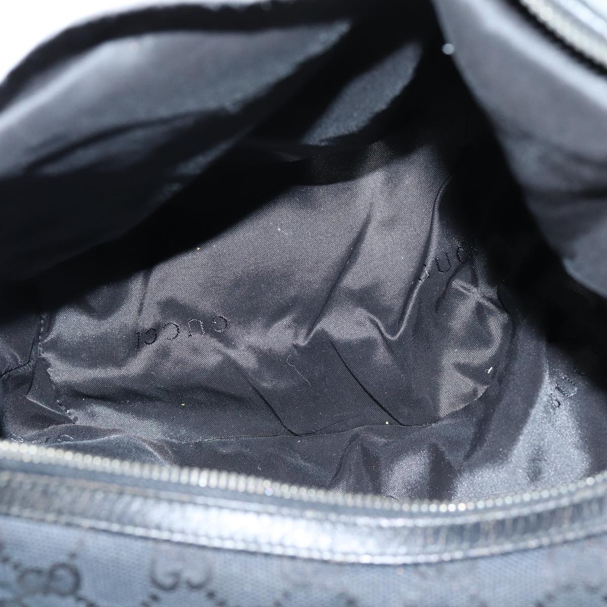 GUCCI GG Canvas Shoulder Bag Black 001 3814 ep4311