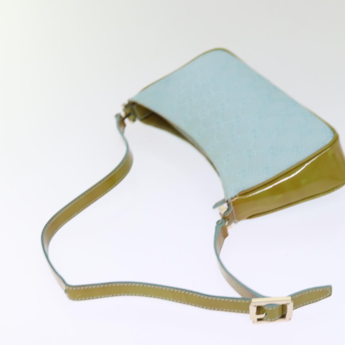 GUCCI GG Canvas Shoulder Bag Blue 001 4152 2684 ep4315