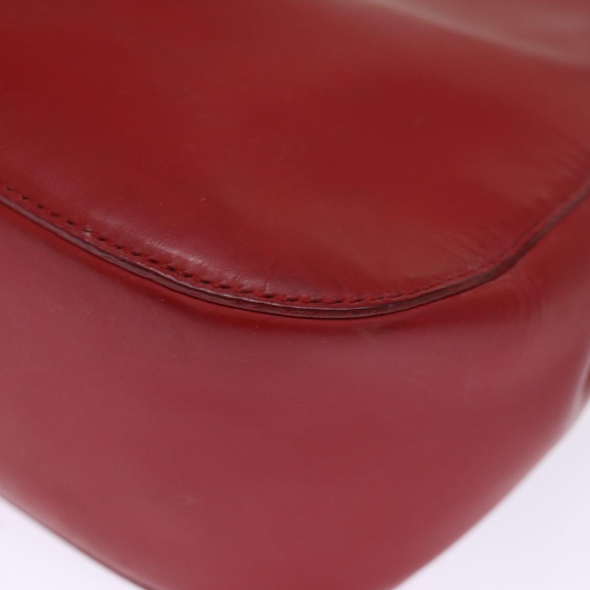 GUCCI Bamboo Hand Bag Leather Red 001 3761 ep4324