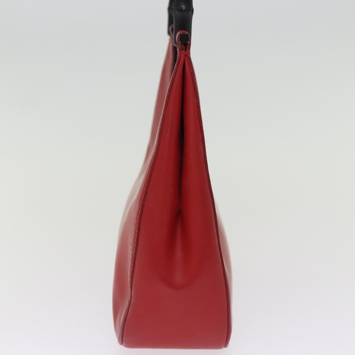 GUCCI Bamboo Hand Bag Leather Red 001 3761 ep4324