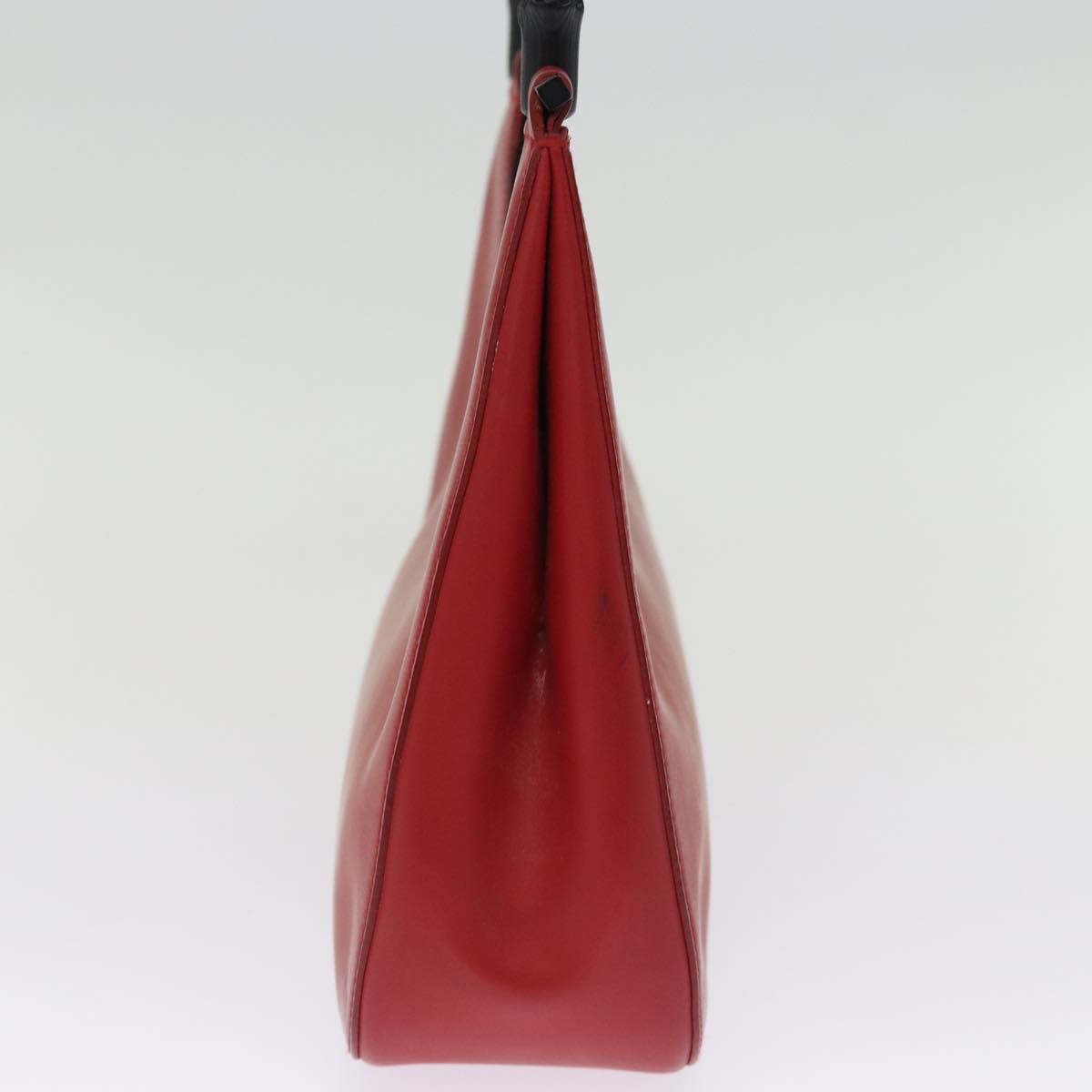 GUCCI Bamboo Hand Bag Leather Red 001 3761 ep4324
