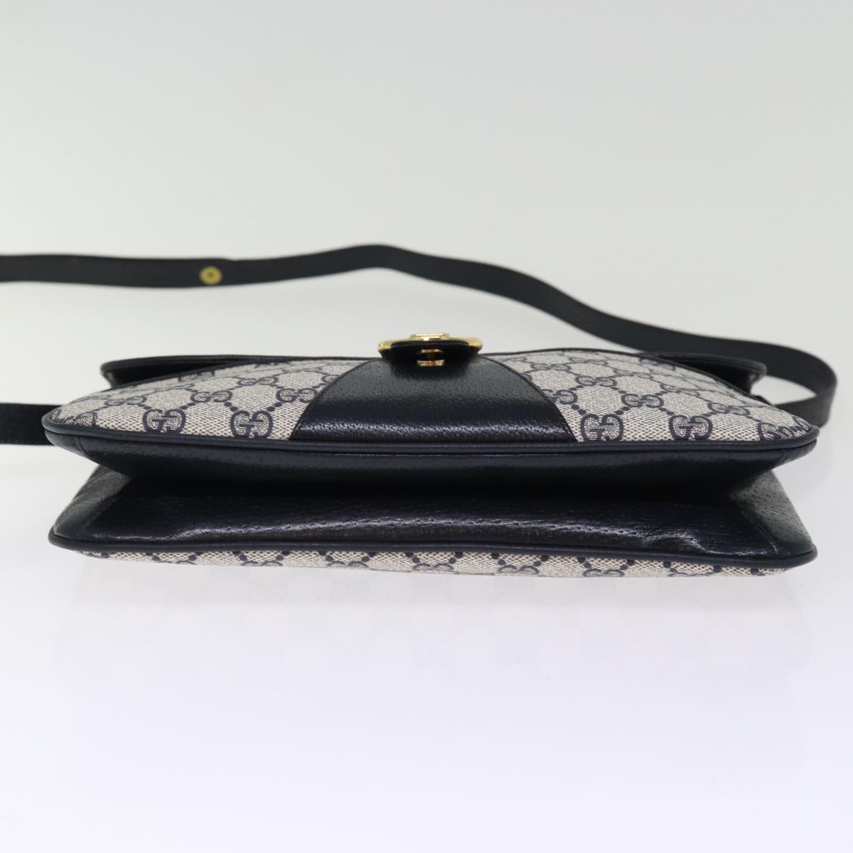 GUCCI GG Supreme Shoulder Bag PVC Navy ep4363