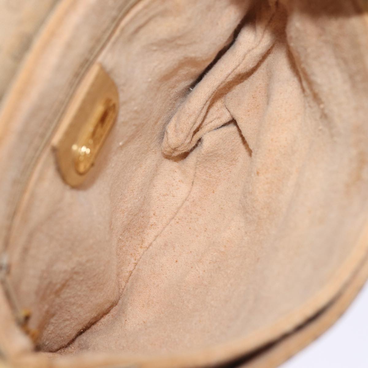 GUCCI Micro GG Supreme Shoulder Bag PVC Beige 49 007 5548 ep4382