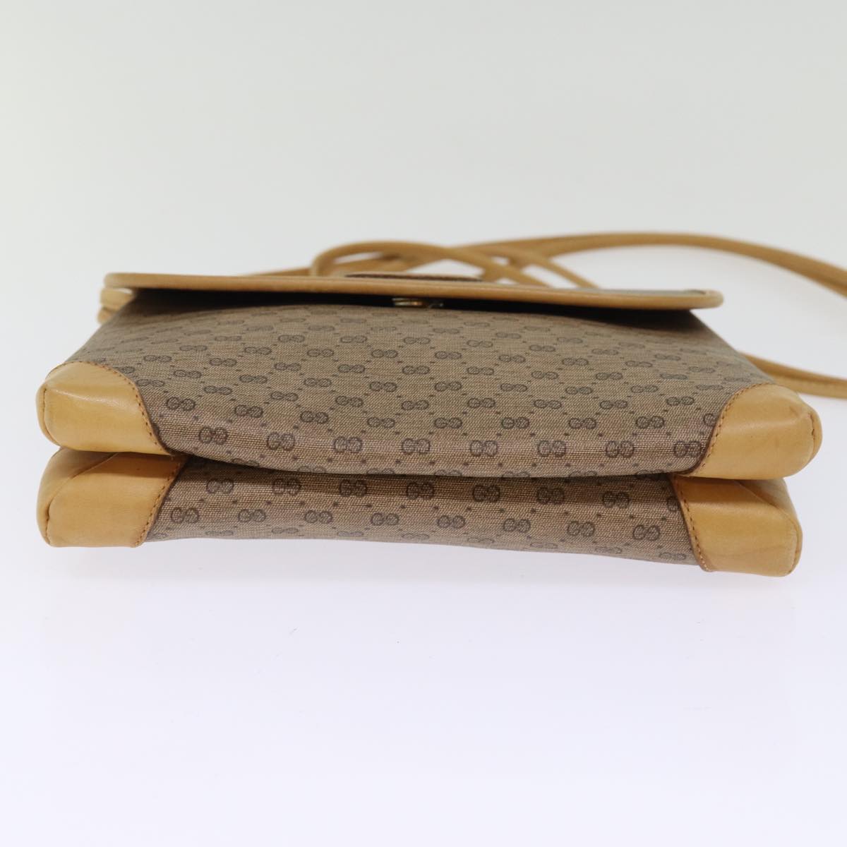 GUCCI Micro GG Supreme Shoulder Bag PVC Beige 49 007 5548 ep4382