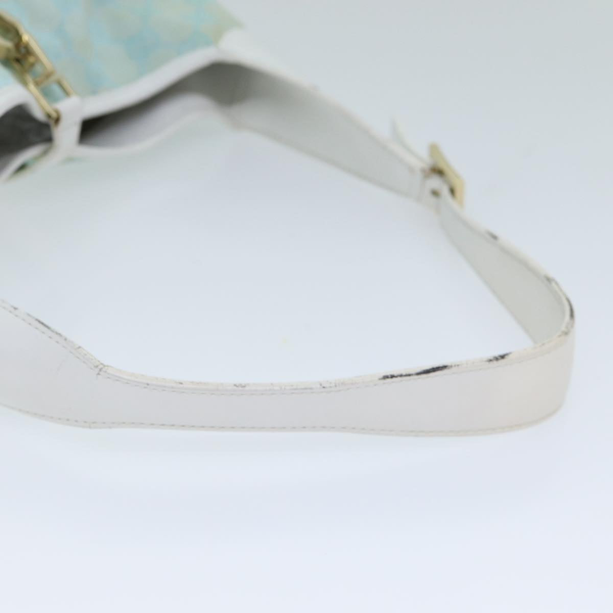 GUCCI GG Canvas Jackie Shoulder Bag Light Blue 001 4057 ep4384