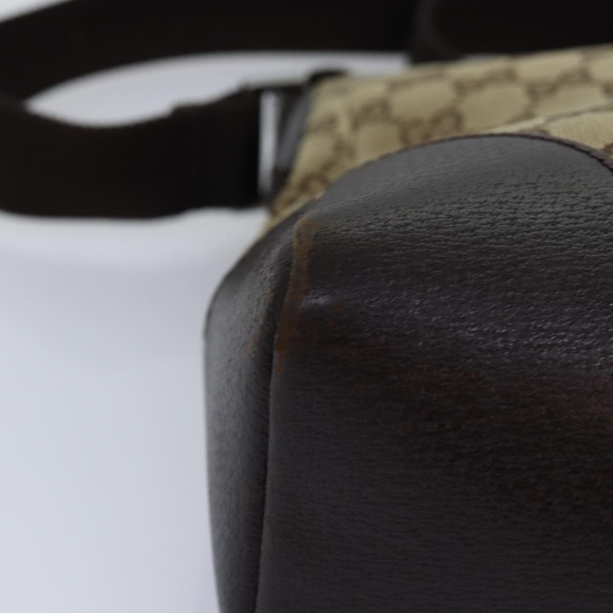 GUCCI GG Canvas Shoulder Bag Beige 114273 ep4391