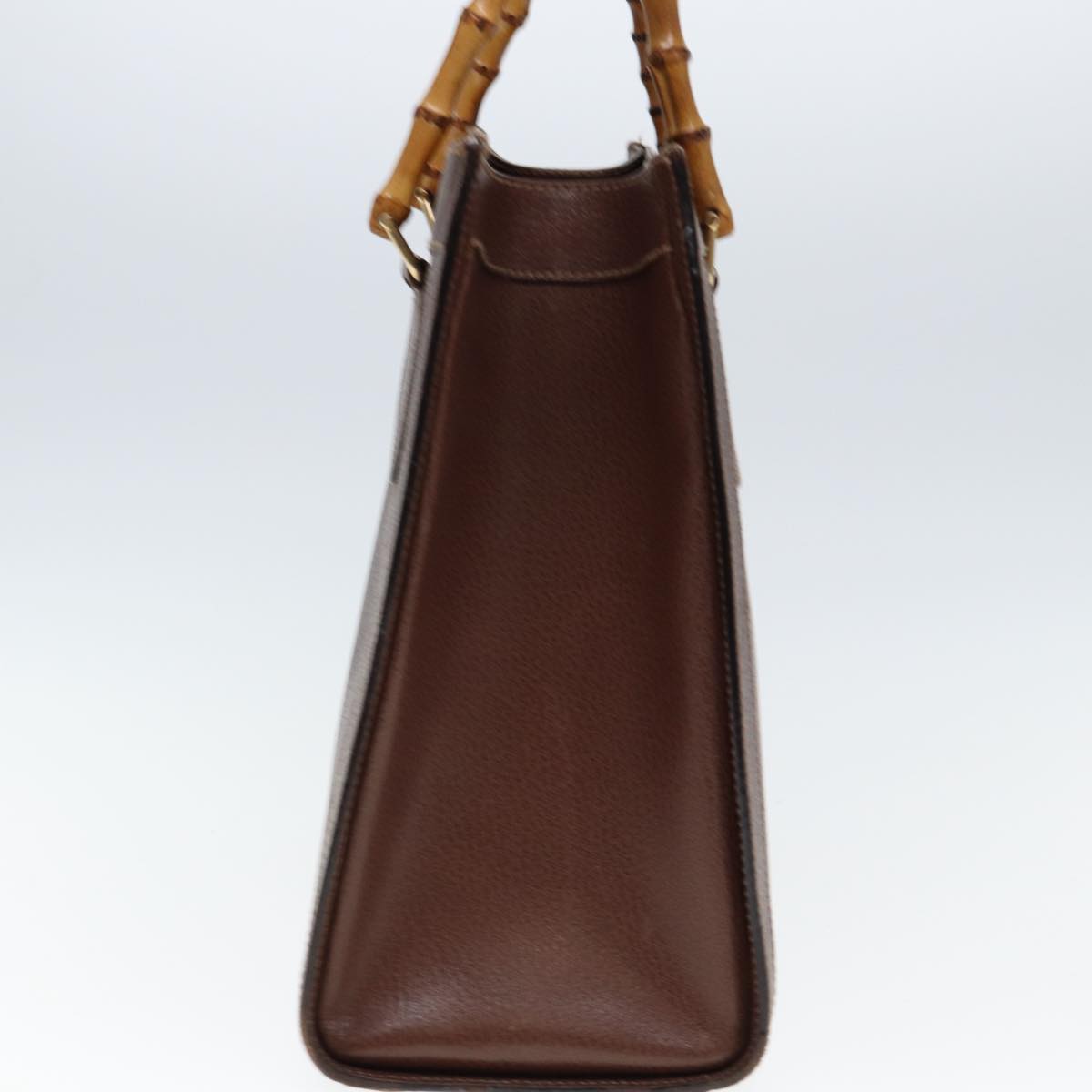 GUCCI Bamboo Tote Bag Leather Brown 002 1186 0269 ep4413