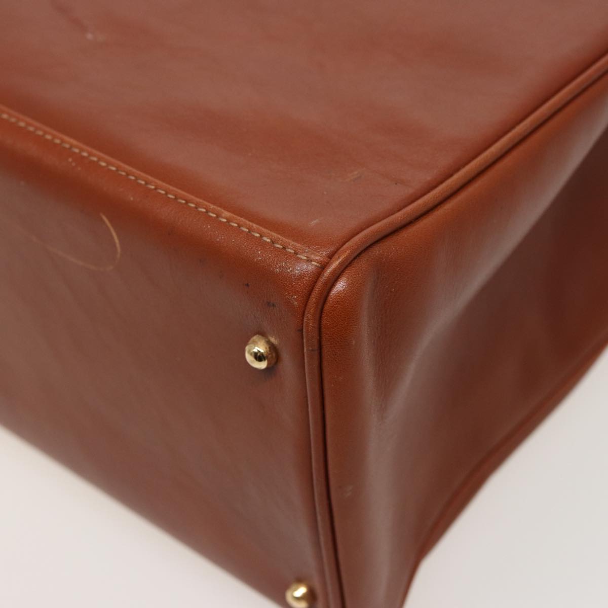 GUCCI Bamboo Tote Bag Leather 2way Brown 002 2855 0322 0 ep4414