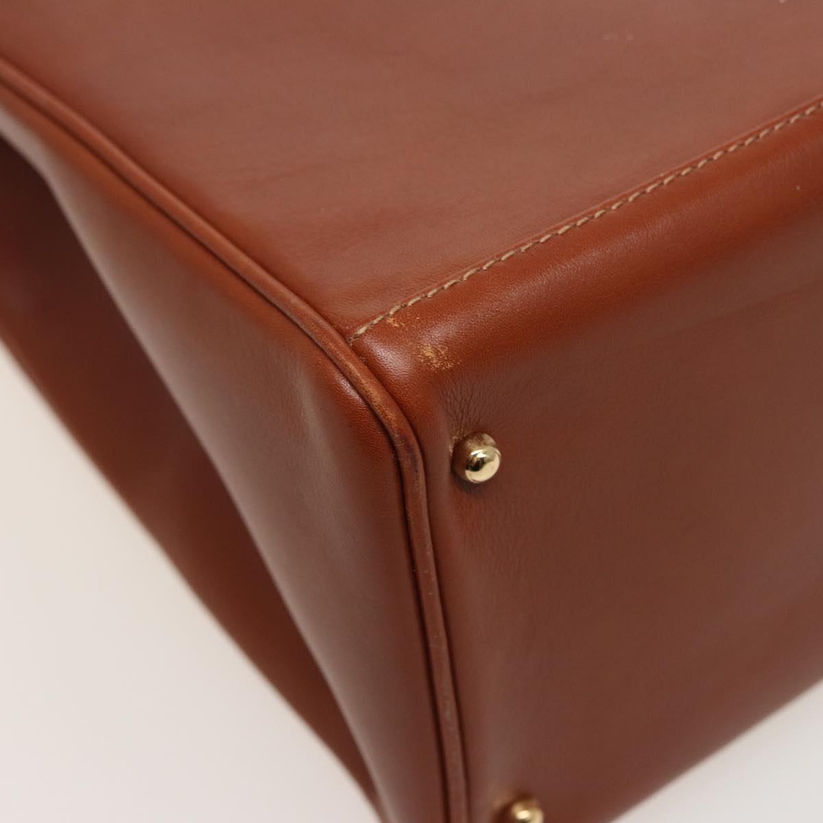 GUCCI Bamboo Tote Bag Leather 2way Brown 002 2855 0322 0 ep4414