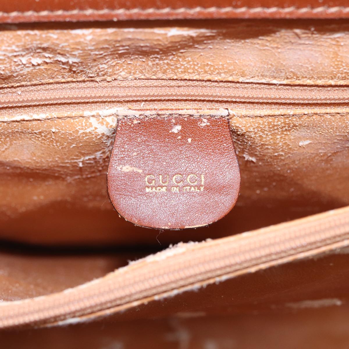 GUCCI Bamboo Tote Bag Leather 2way Brown 002 2855 0322 0 ep4414