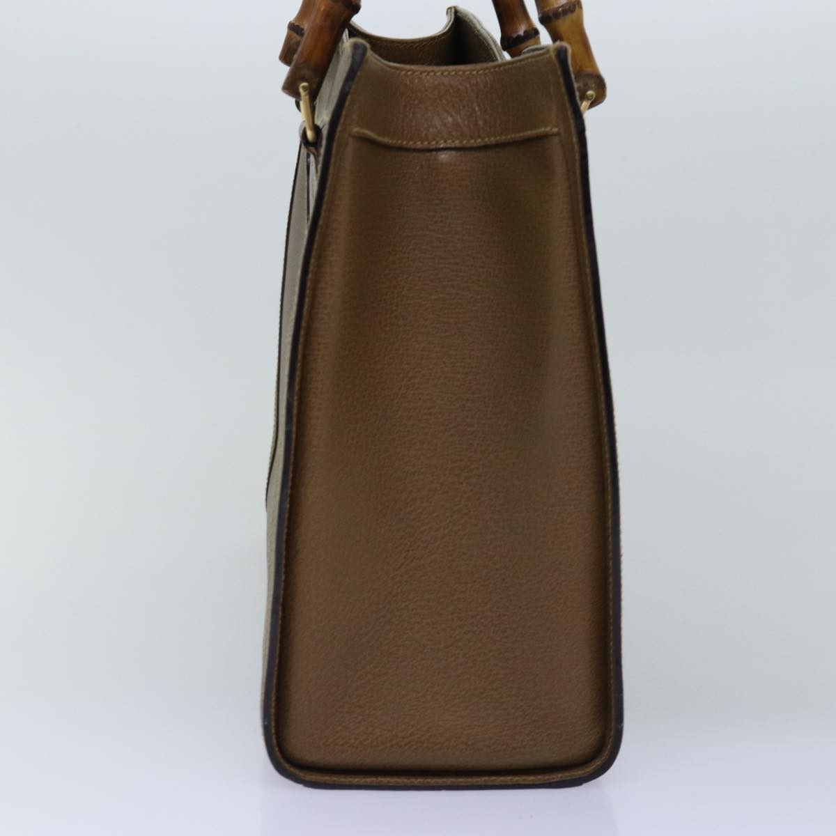 GUCCI Bamboo Tote Bag Leather Brown 002 1186 0260 ep4426