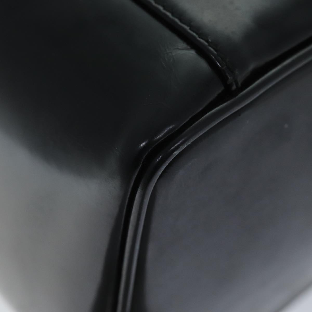 GUCCI Vanity Cosmetic Pouch Patent leather Black 032 1705 0150 ep4445