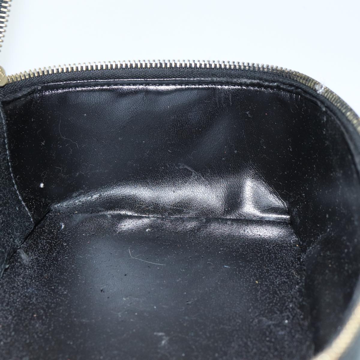 GUCCI Vanity Cosmetic Pouch Patent leather Black 032 1705 0150 ep4445