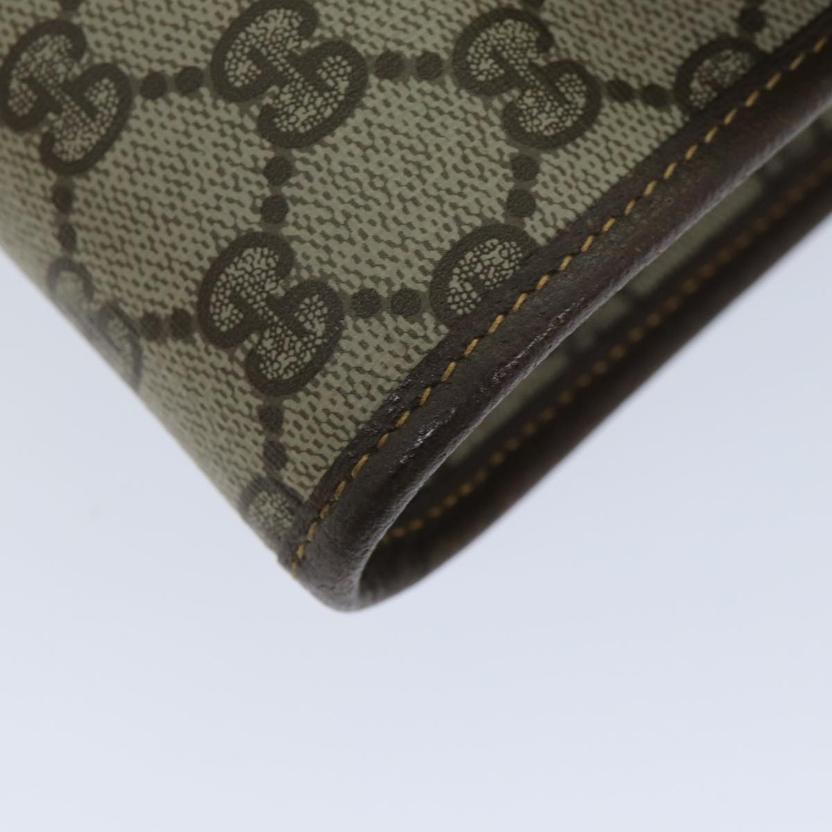 GUCCI GG Supreme Shoulder Bag PVC Leather Beige 004 89 1041 ep4446