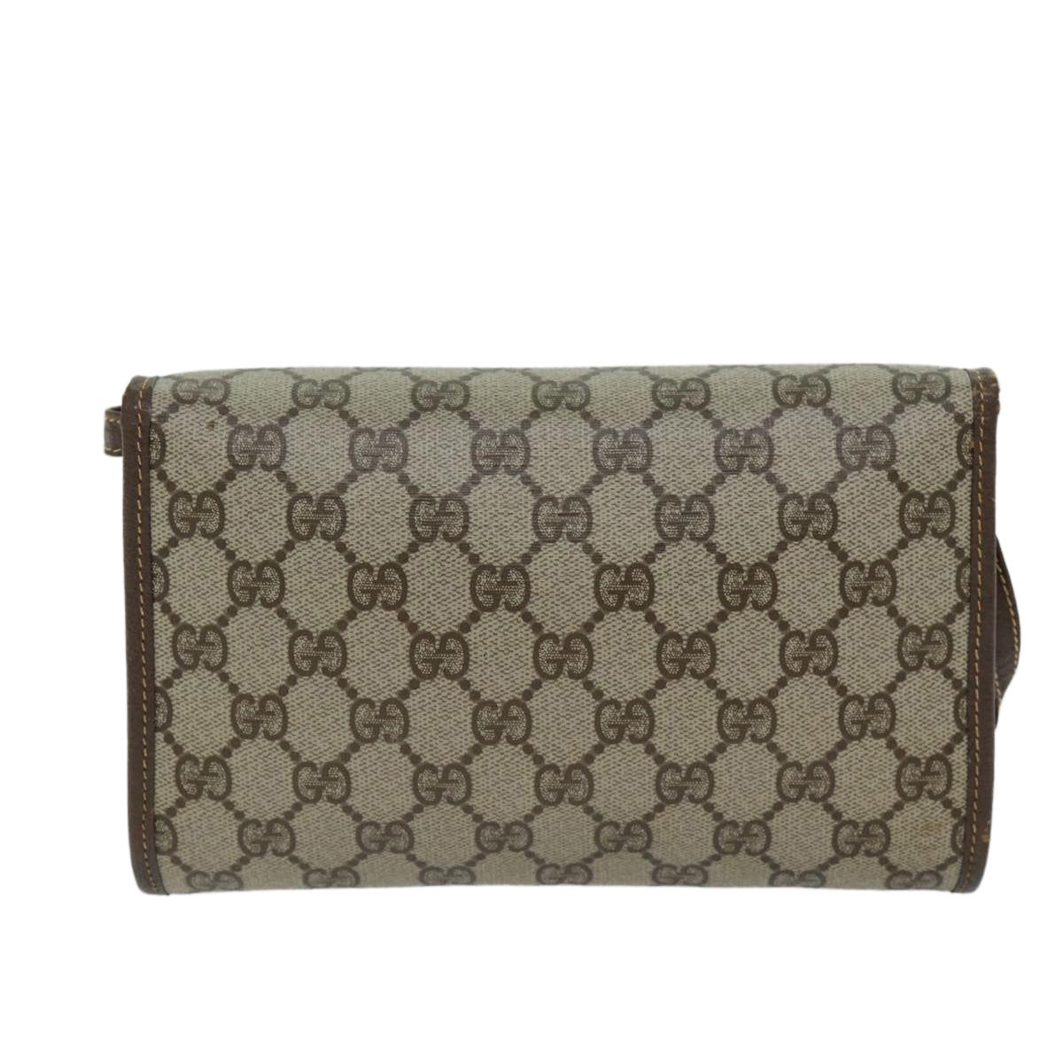 GUCCI GG Supreme Shoulder Bag PVC Leather Beige 004 89 1041 ep4446