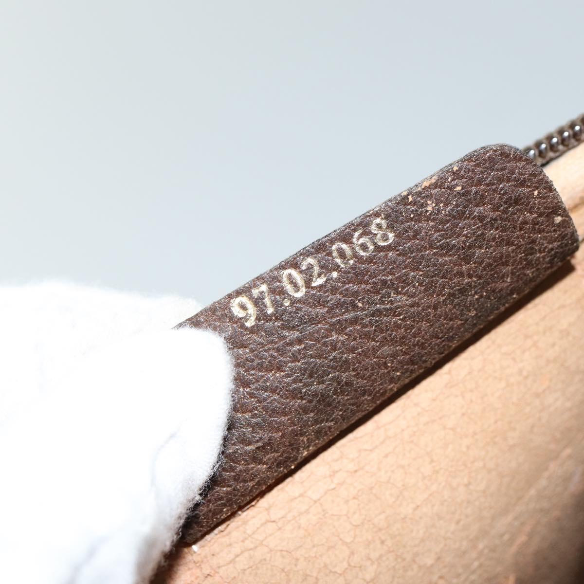 GUCCI GG Supreme Shoulder Bag Beige Brown 97 02 068 ep4465