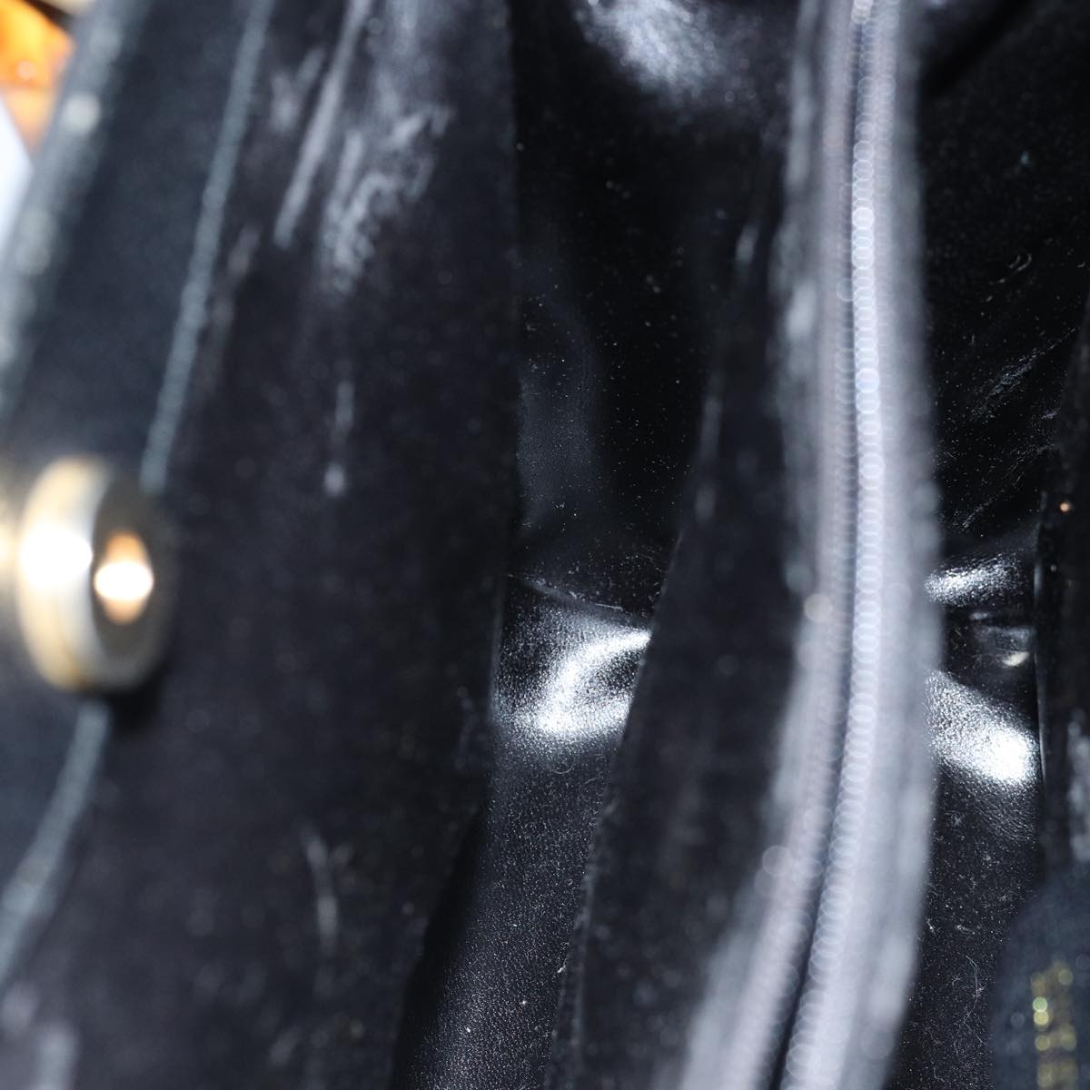 GUCCI Bamboo Tote Bag Leather Black 002 2123 0260 ep4496
