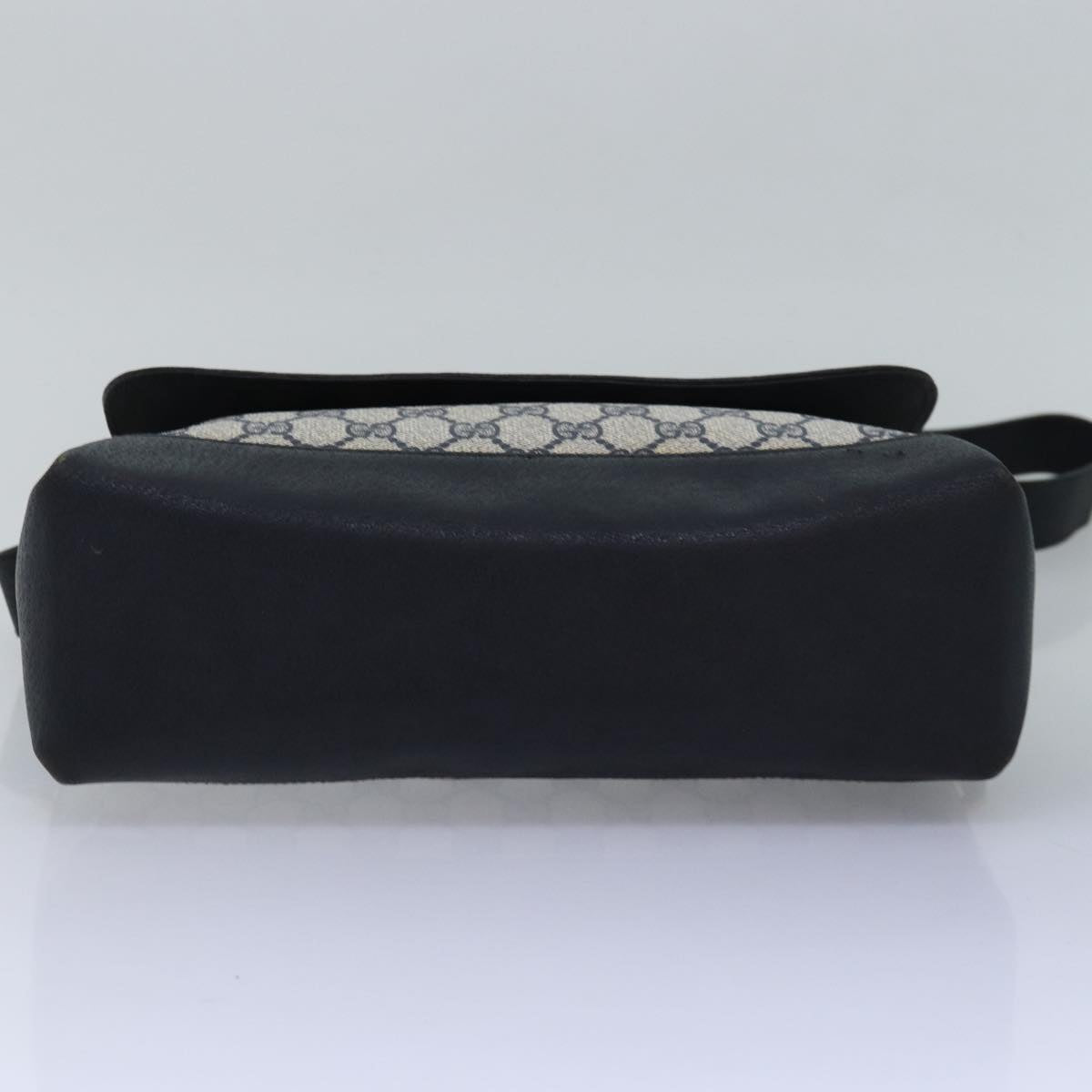 GUCCI GG Supreme Shoulder Bag PVC Navy 001 406 0141 ep4514