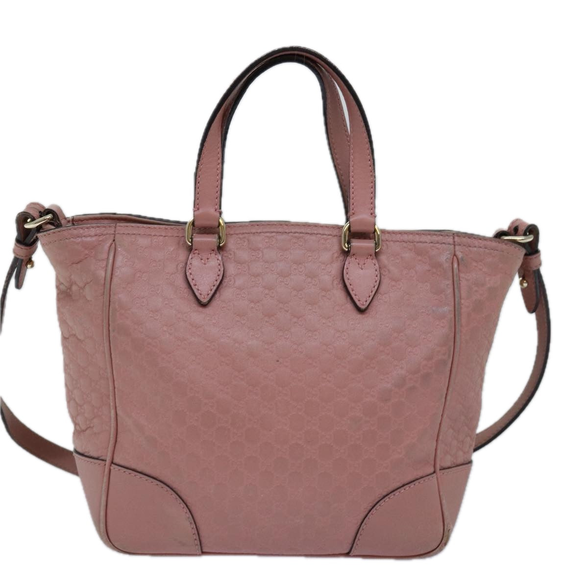 GUCCI Micro GG Canvas Guccissima Hand Bag Outlet 2way Pink 449241 ep4516
